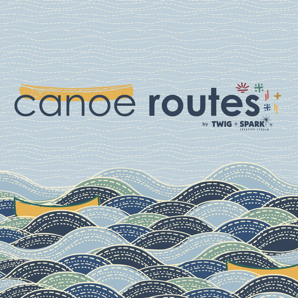 Phoebe Fabrics - Canoe Routes