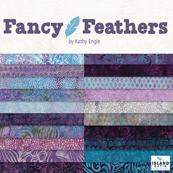 Island Batik - Fancy Feathers