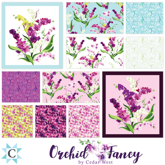 Clothworks - Orchid Fancy
