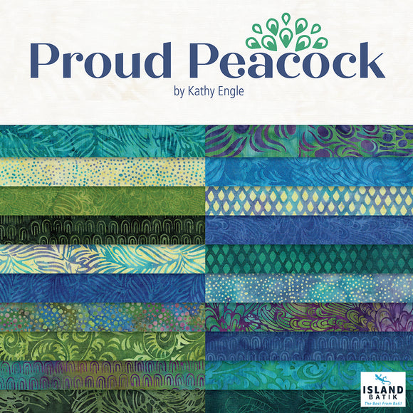 Island Batik - Proud Peacock