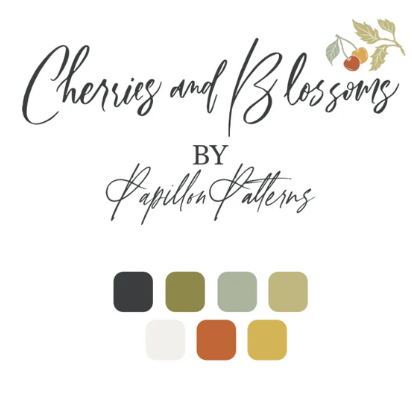 Cherries and Blossoms - NEW!