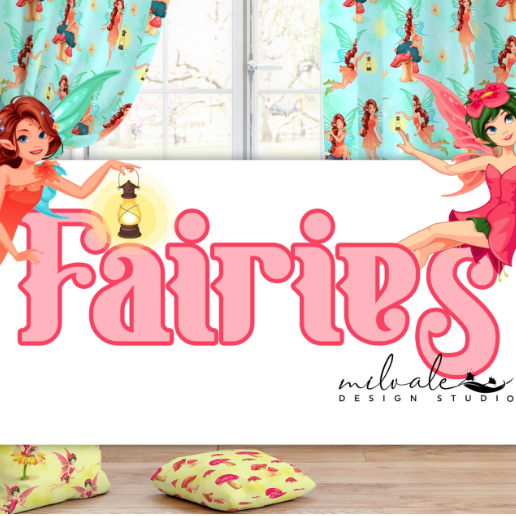 KK Fabrics - Fairies