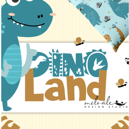 KK Fabrics - Dino Land