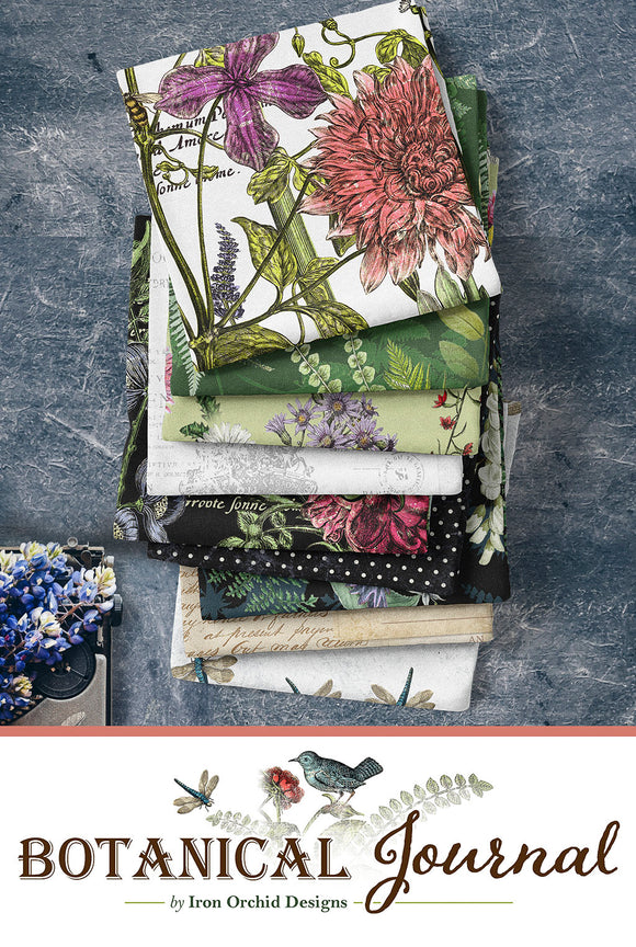 Botanical Journal by Iron Orchid Designs for Clothworks