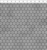 12LL-1M Gray/Silver Circles