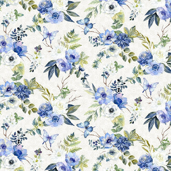 3SA-1 Cream Lace Floral