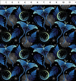 5LL-1M Blue/Silver Lunar Moths