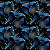 5LL-1M Blue/Silver Lunar Moths