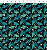 6LL-1 Teal Moths & Moons
