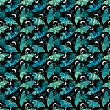 6LL-1 Teal Moths & Moons