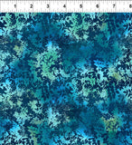 8LL-1 Teal Leaves