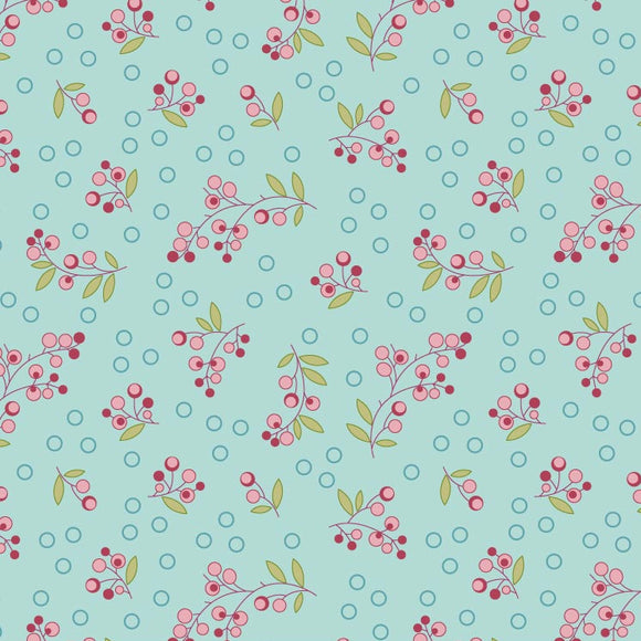 BD 26 06 03 Wild Berries - Aqua