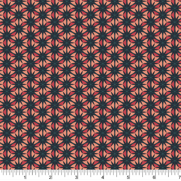 Phoebe Fabrics - Bright Poms PH0471 - Kaleidoscope