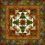 Gilded Winter Tree Wall Quilt Pattern
