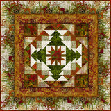 Gilded Winter Tree Wall Quilt Pattern