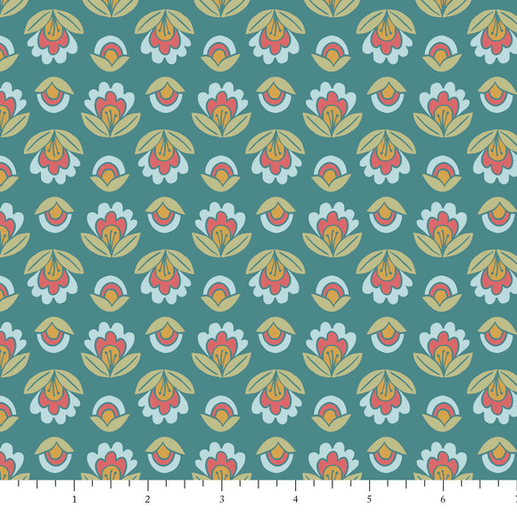 PH0582 Woodcut Blossoms