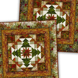 Gilded Winter Tree Wall Quilt Pattern