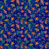 Y4703-53M Navy Blue Gold Metallic