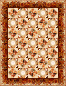 Reflections of Autumn II Quilt Large Shop Kit  RA2QLKIT