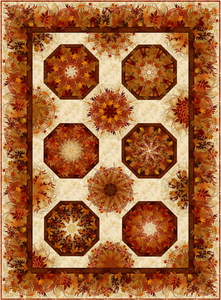 Reflections of Autumn II Kaleidoscope Quilt Shop Kit  RA2KKIT