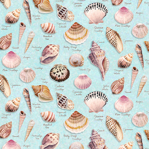 Seashell Wishes by Diane Neukirch for Clothworks
