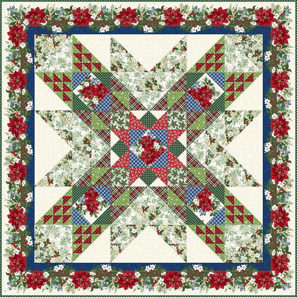 Winter Blooms Quilt Pattern